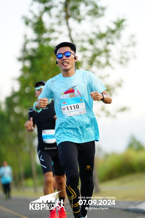 Race photo from KBP City Run 2024
