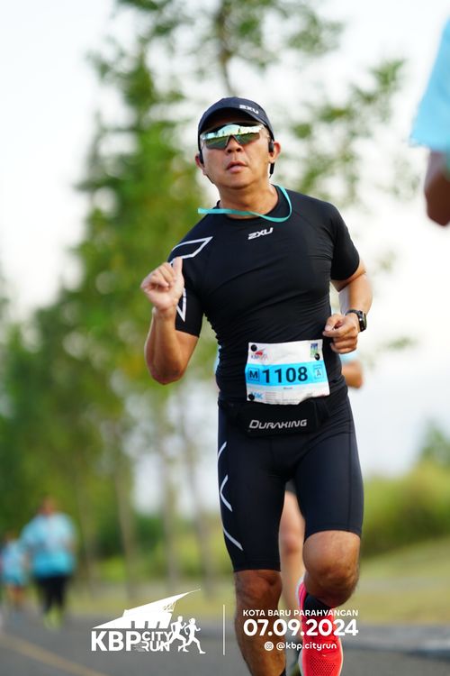 Race photo from KBP City Run 2024