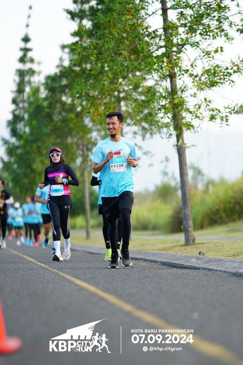 Race photo from KBP City Run 2024