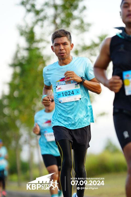Race photo from KBP City Run 2024