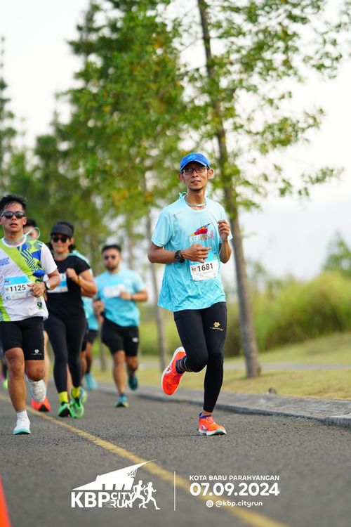 Race photo from KBP City Run 2024