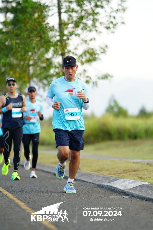 Race photo from KBP City Run 2024
