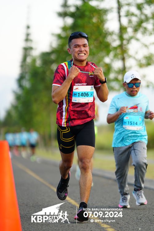 Race photo from KBP City Run 2024
