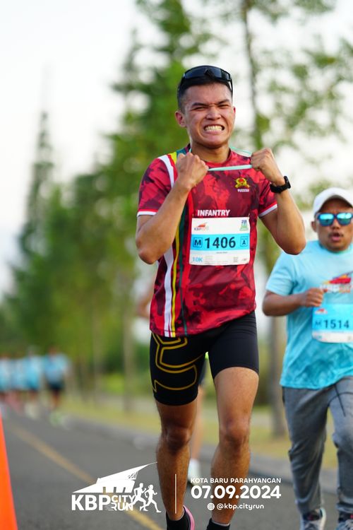 Race photo from KBP City Run 2024
