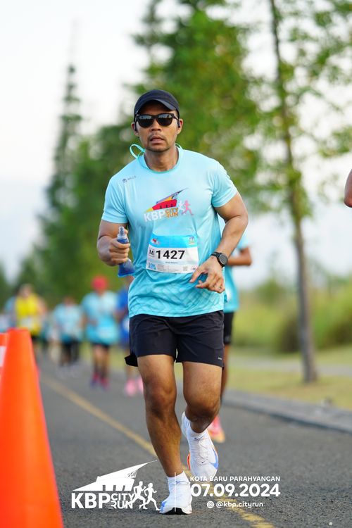 Race photo from KBP City Run 2024