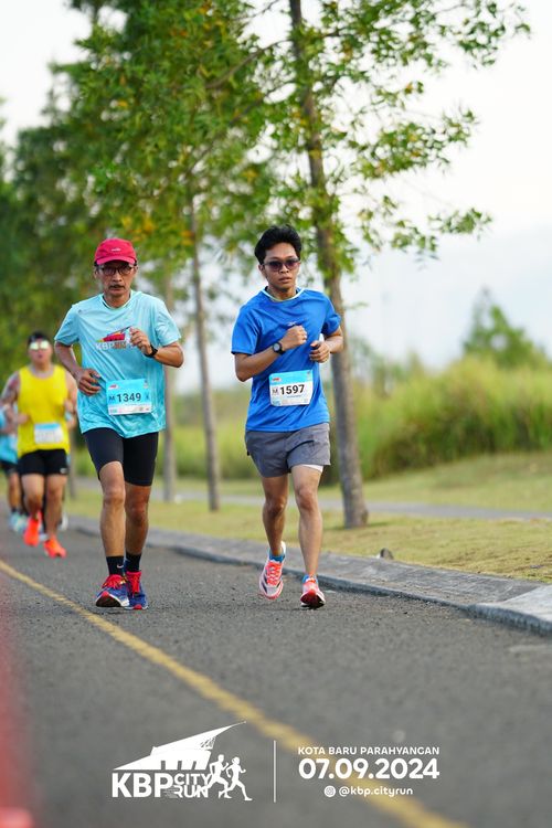 Race photo from KBP City Run 2024