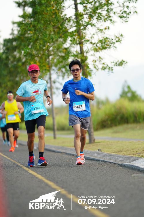 Race photo from KBP City Run 2024