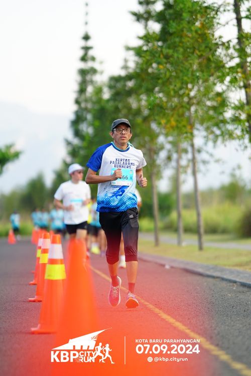 Race photo from KBP City Run 2024