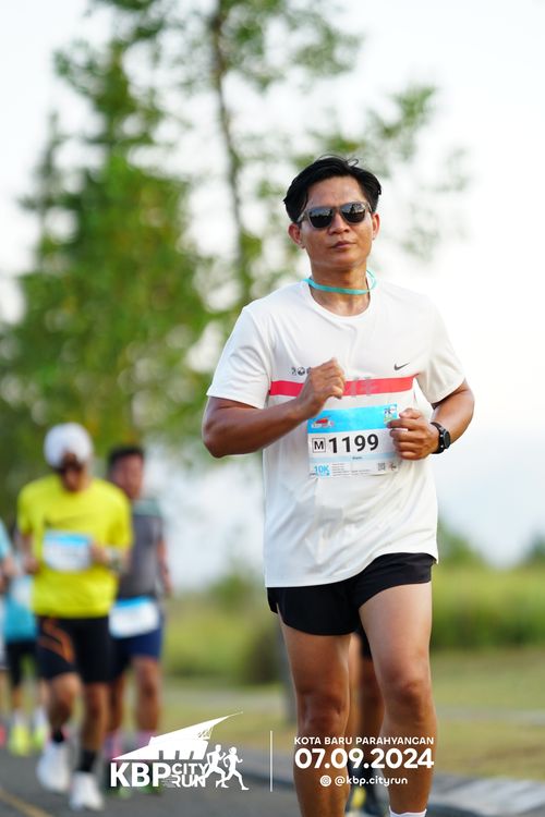 Race photo from KBP City Run 2024