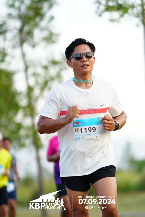 Race photo from KBP City Run 2024