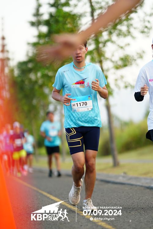 Race photo from KBP City Run 2024