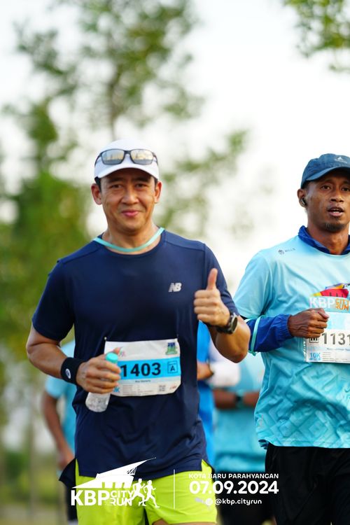 Race photo from KBP City Run 2024