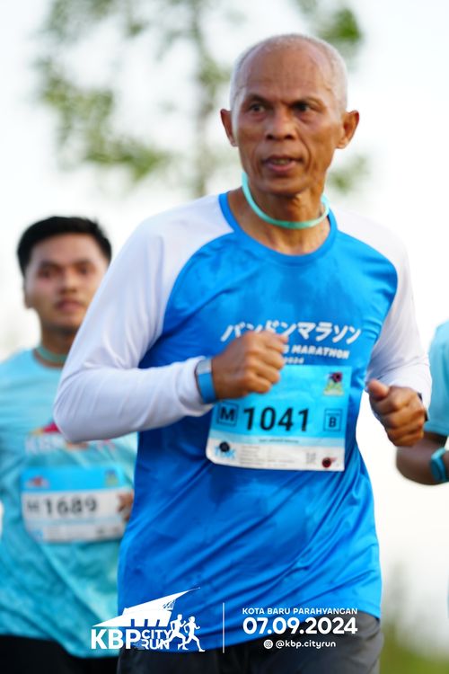 Race photo from KBP City Run 2024