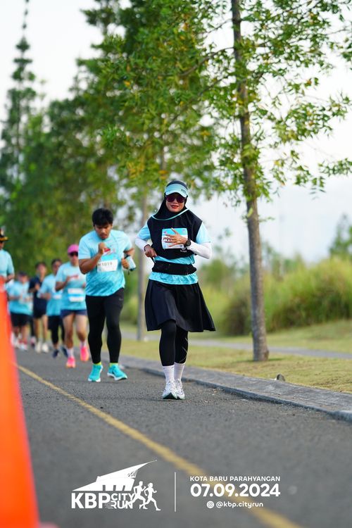 Race photo from KBP City Run 2024