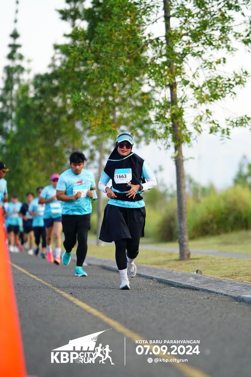 Race photo from KBP City Run 2024