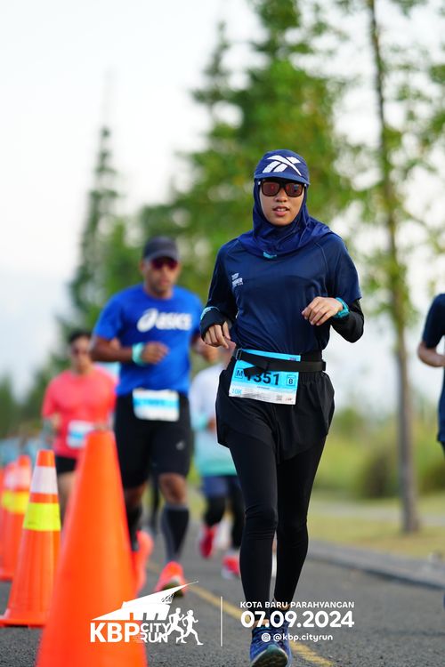 Race photo from KBP City Run 2024