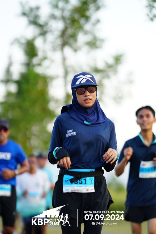 Race photo from KBP City Run 2024