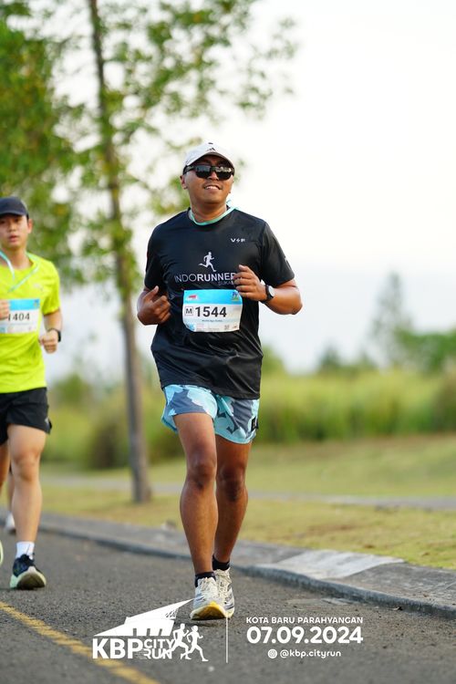 Race photo from KBP City Run 2024