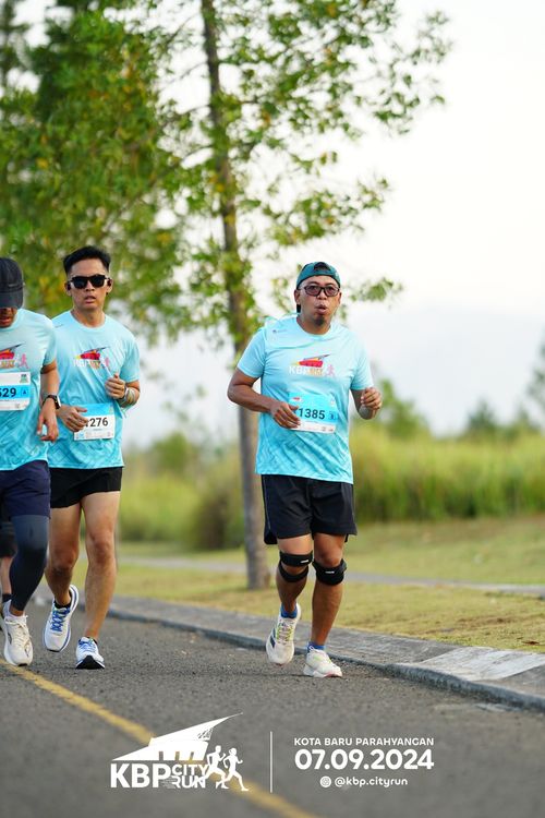Race photo from KBP City Run 2024