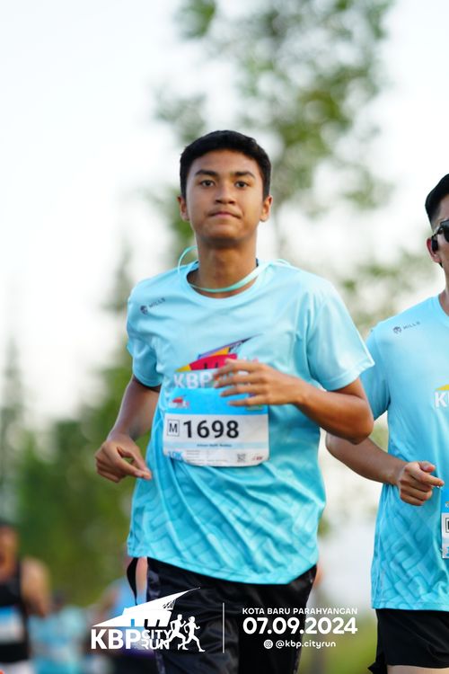 Race photo from KBP City Run 2024