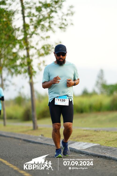 Race photo from KBP City Run 2024