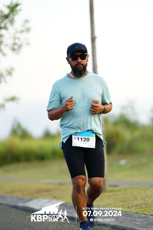 Race photo from KBP City Run 2024