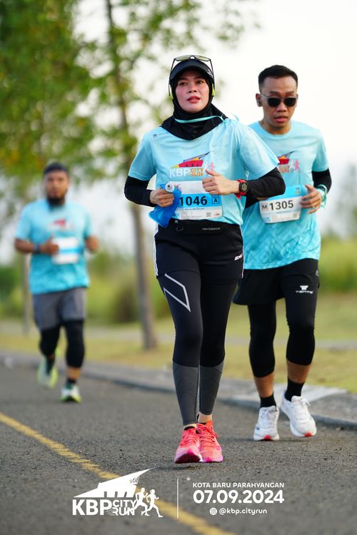 Race photo from KBP City Run 2024