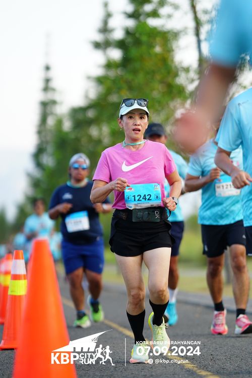 Race photo from KBP City Run 2024