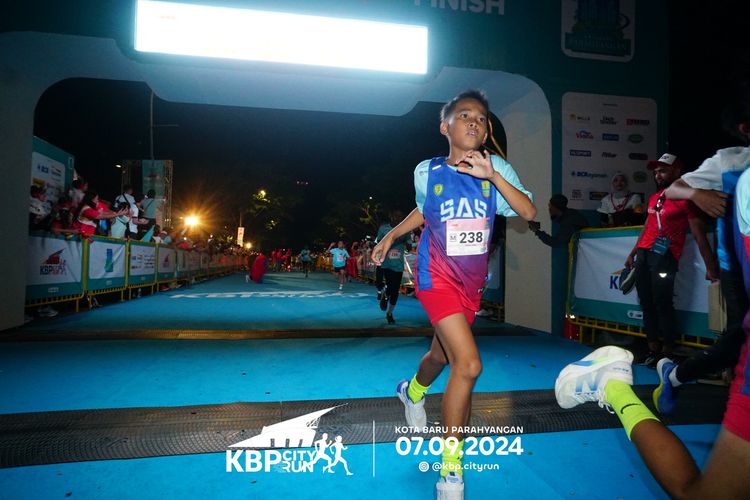 Race photo from KBP City Run 2024