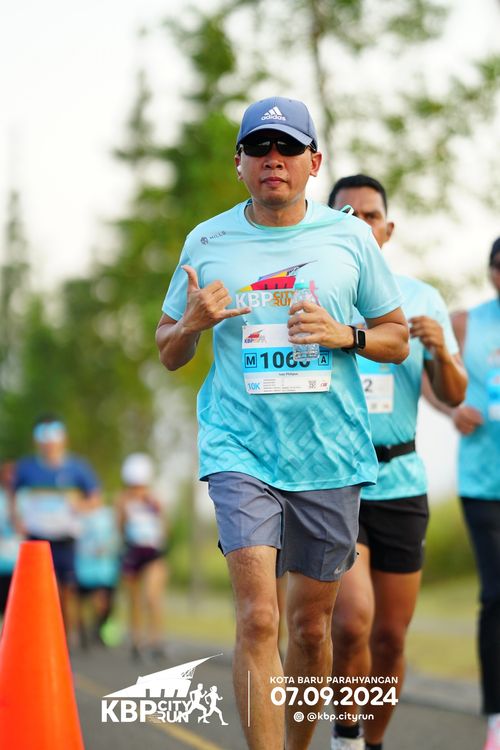 Race photo from KBP City Run 2024