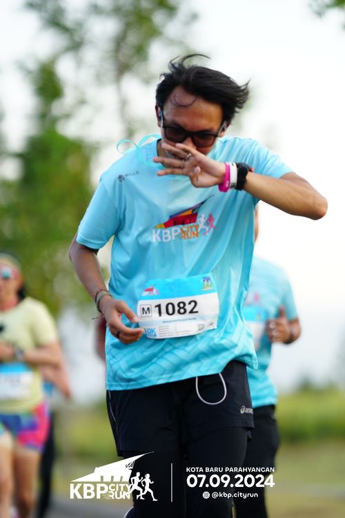 Race photo from KBP City Run 2024