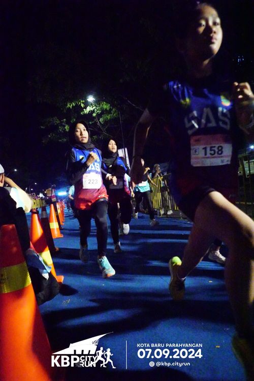 Race photo from KBP City Run 2024