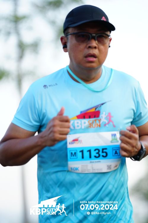 Race photo from KBP City Run 2024