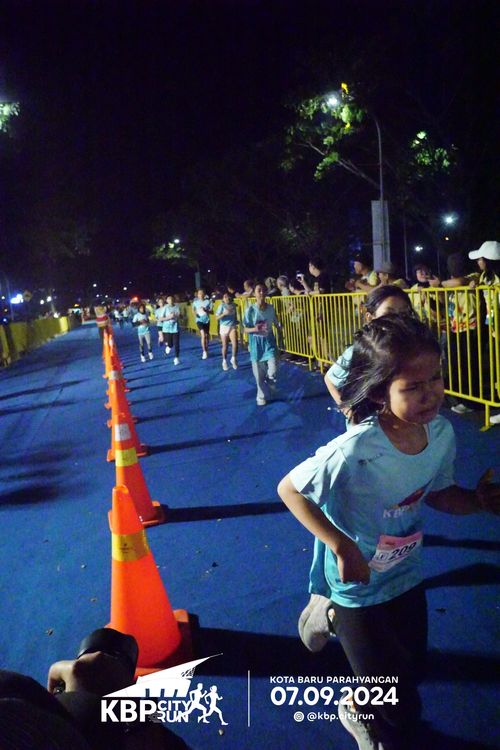Race photo from KBP City Run 2024