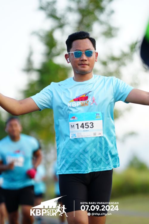 Race photo from KBP City Run 2024