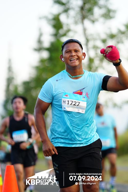 Race photo from KBP City Run 2024