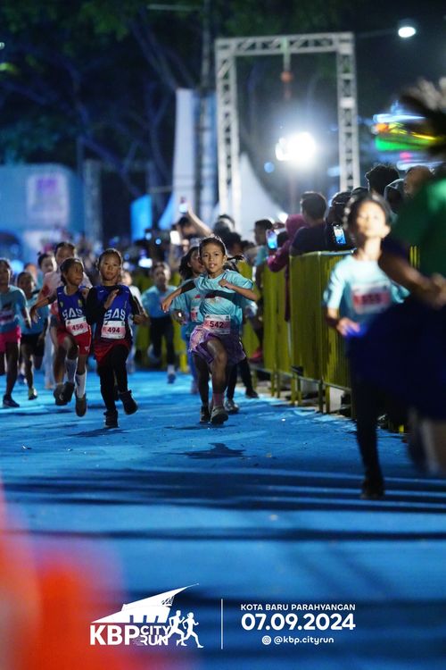 Race photo from KBP City Run 2024