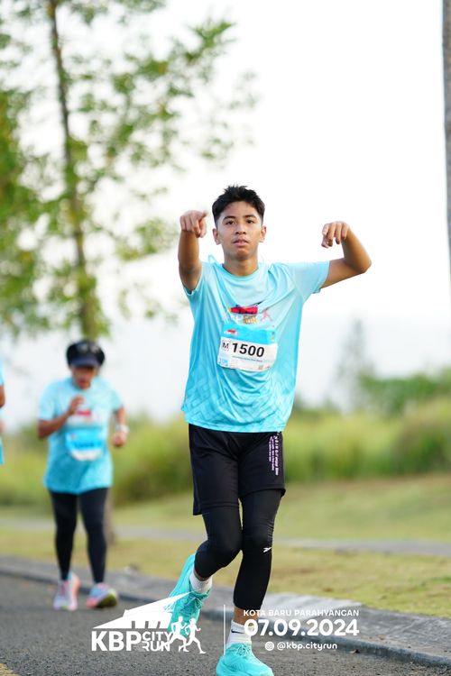 Race photo from KBP City Run 2024