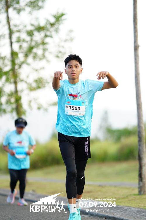 Race photo from KBP City Run 2024