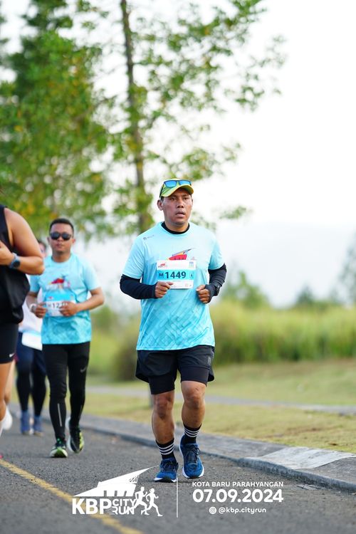 Race photo from KBP City Run 2024