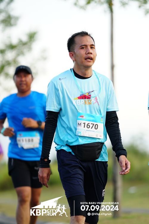 Race photo from KBP City Run 2024