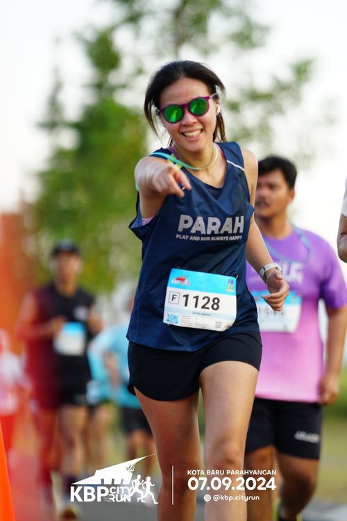 Race photo from KBP City Run 2024