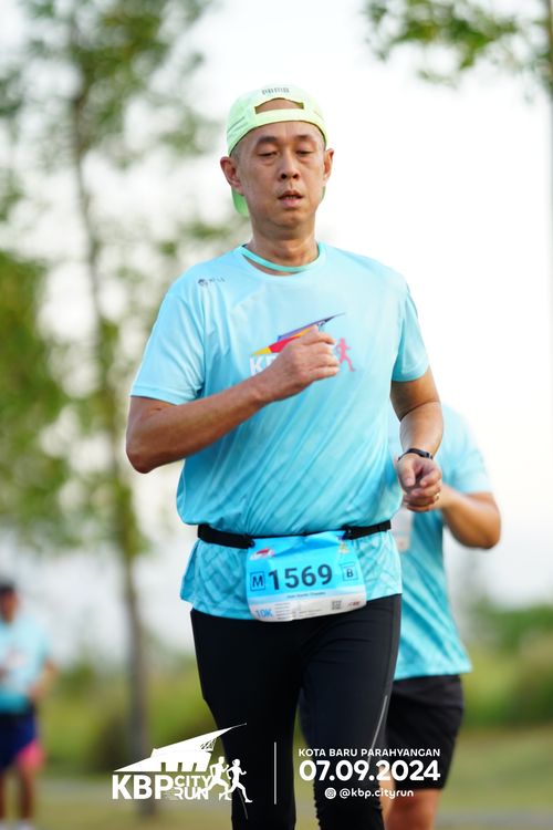 Race photo from KBP City Run 2024
