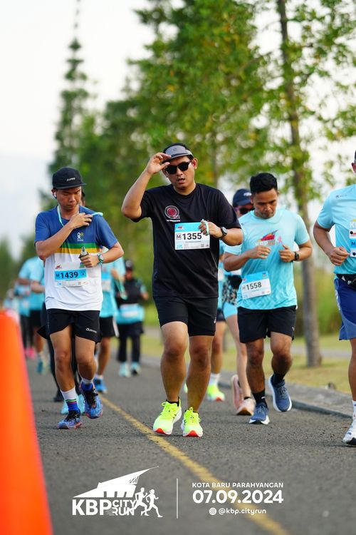 Race photo from KBP City Run 2024