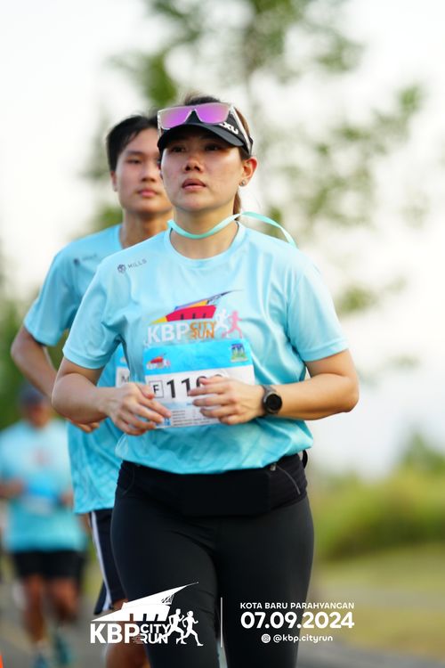 Race photo from KBP City Run 2024