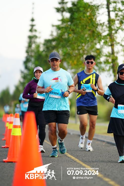 Race photo from KBP City Run 2024