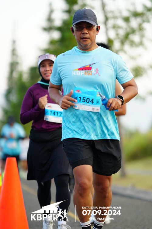 Race photo from KBP City Run 2024