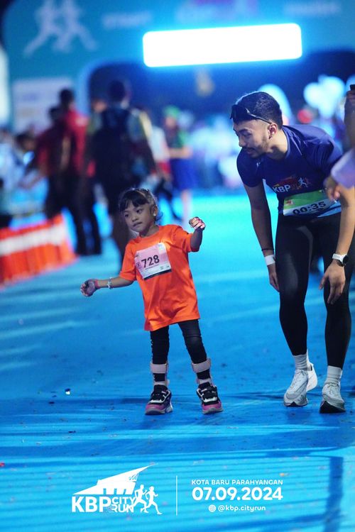 Race photo from KBP City Run 2024