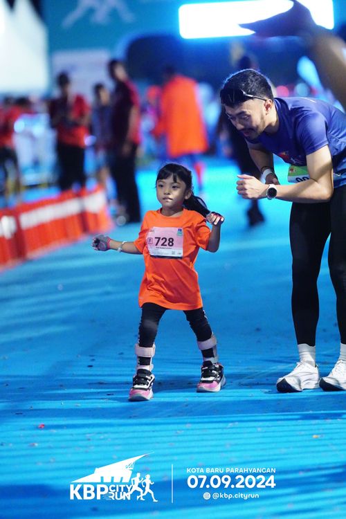Race photo from KBP City Run 2024