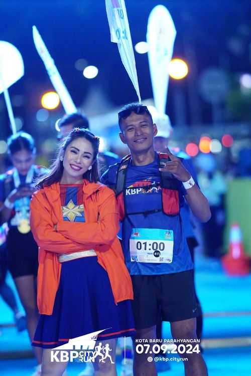 Race photo from KBP City Run 2024